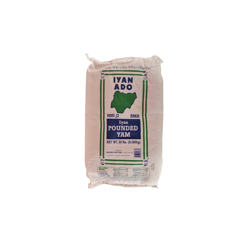 Iyan Ado Pounded Yam - 20 LBS