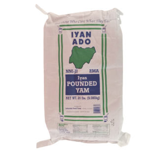 Iyan Ado Pounded Yam - 20 LBS
