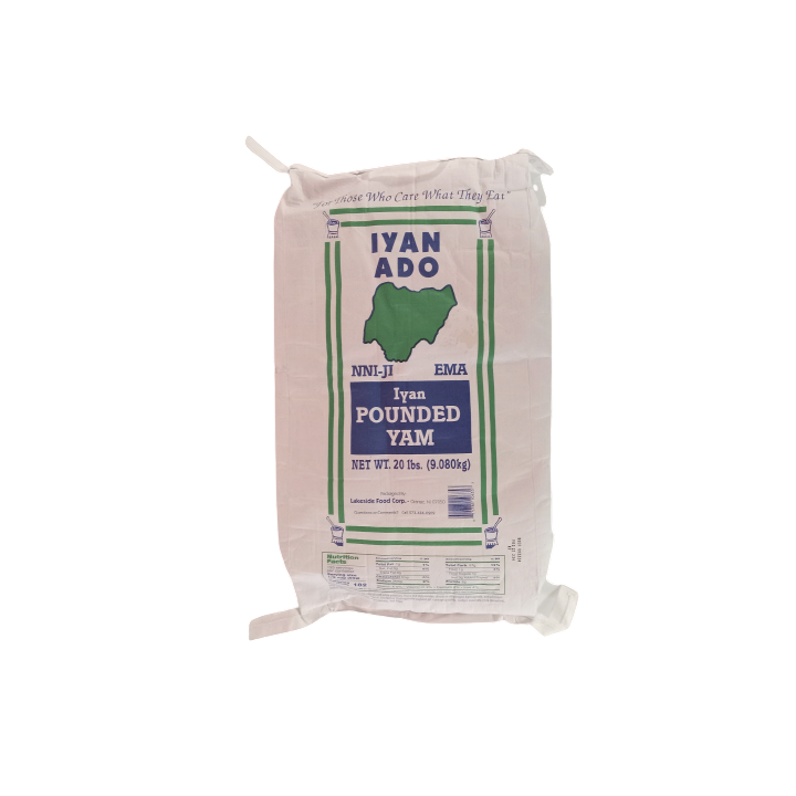 Iyan Ado Pounded Yam - 20 LBS