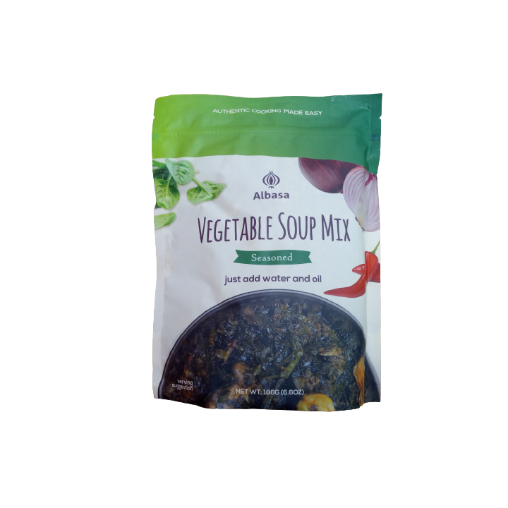 Albasa Vegetable Soup Mix, Seasoned (Edikaikong) 6.6oz