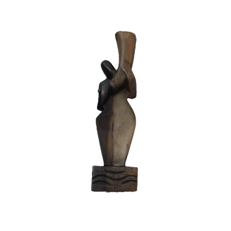 Horn Player Sculpture