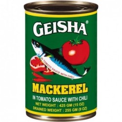 Geisha Mackerel - 15oz