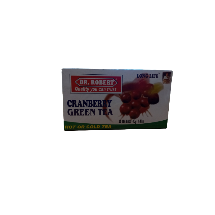 Dr. Robert Cranberry Green Tea