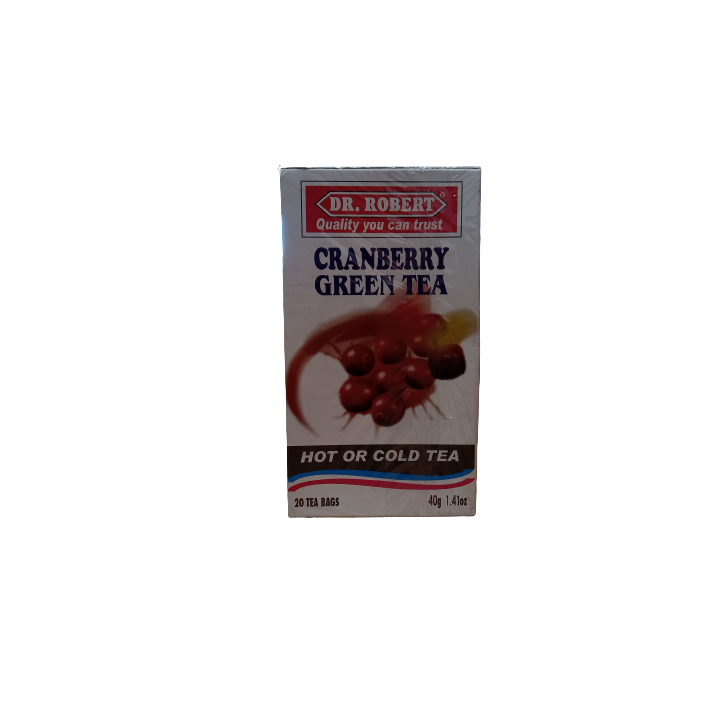 Dr. Robert Cranberry Green Tea