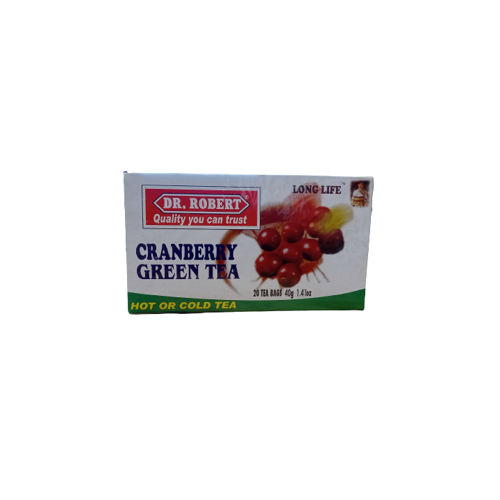 Dr. Robert Cranberry Green Tea