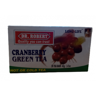 Dr. Robert Cranberry Green Tea
