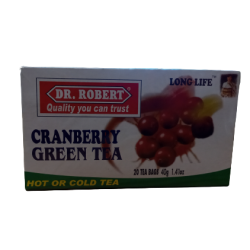 Dr. Robert Cranberry Green Tea