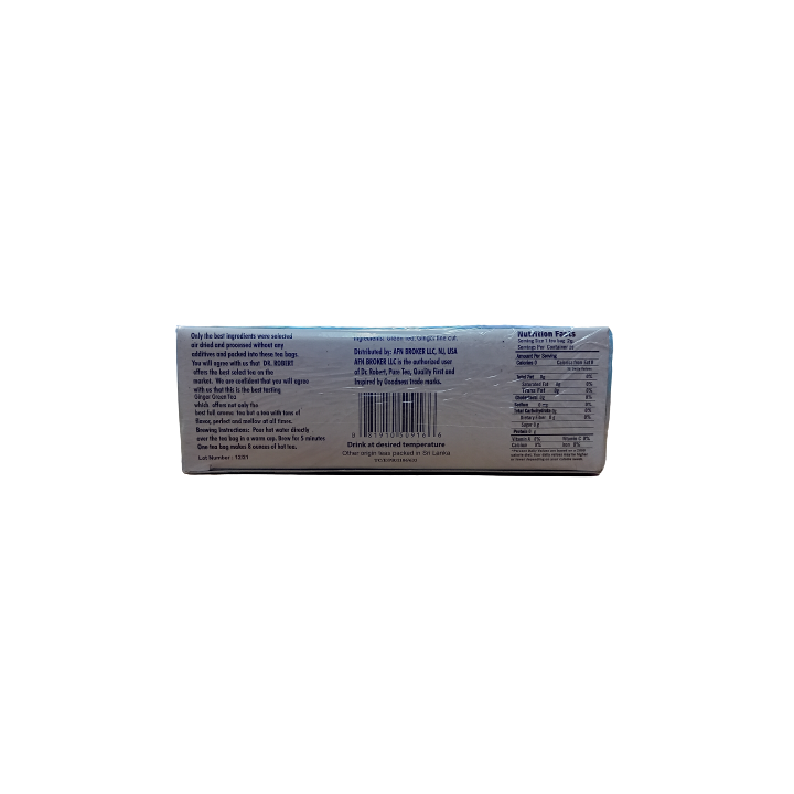 Dr. Robert Ginger Green Tea