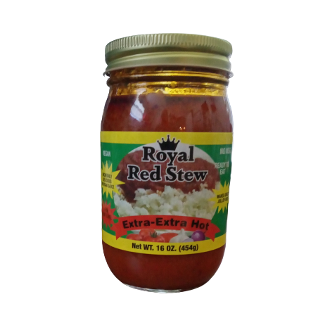 Royal Red Stew - Extra-Extra Hot 16oz