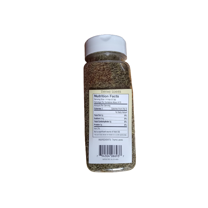 THX African Thyme Leaves 125g