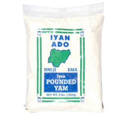Iyan Ado Pounded Yam - 4 LBS