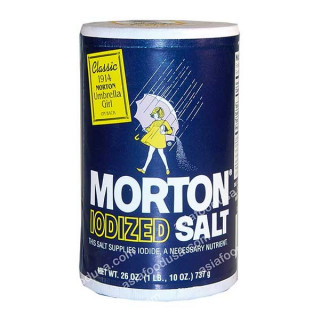 Morton Iodized Salt 26oz