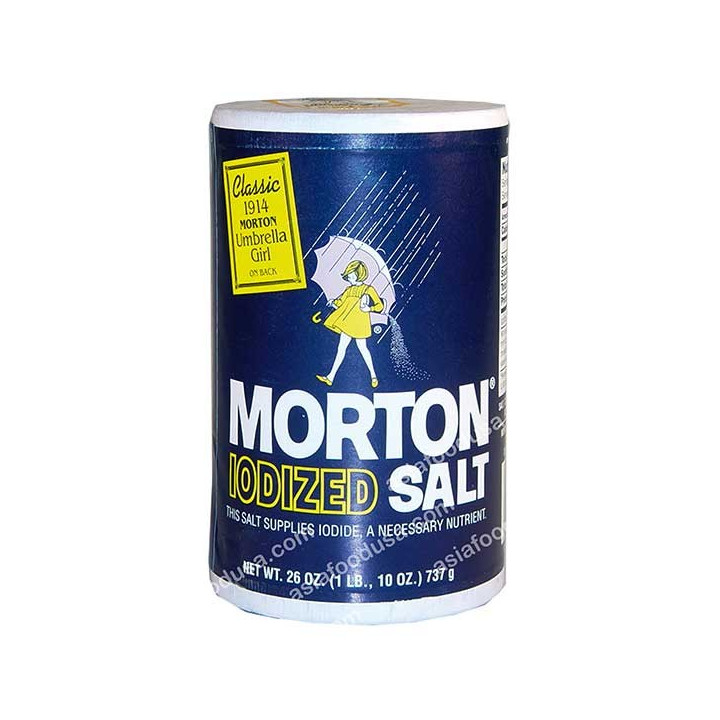 Morton Iodized Salt 26oz