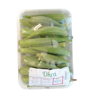 Fresh Whole Okro (Okra) - 10 Oz