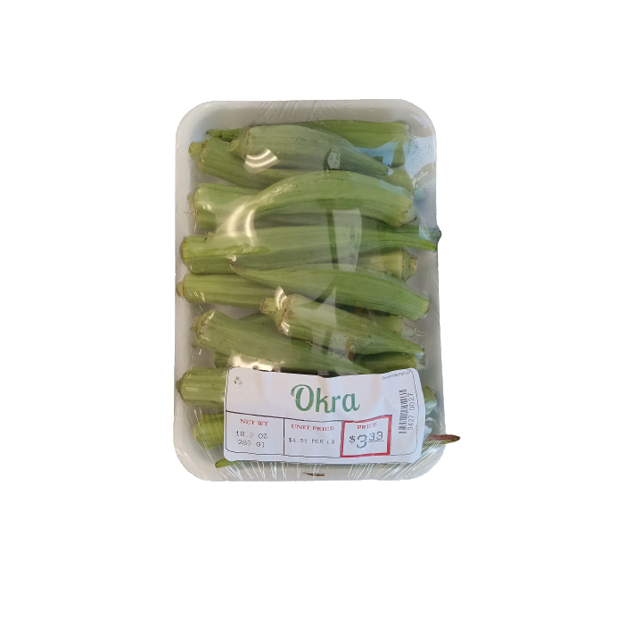 Fresh Whole Okro (Okra) - 10 Oz