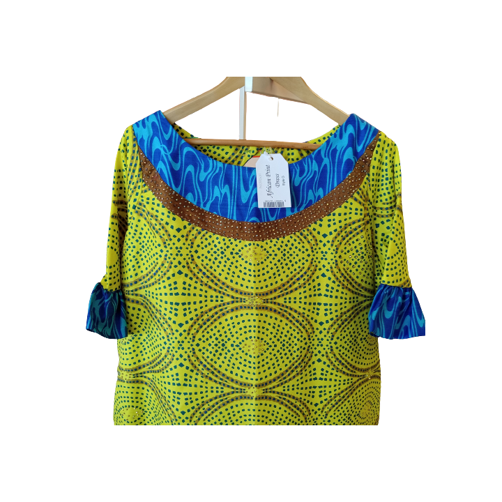African Print Dress - Style G