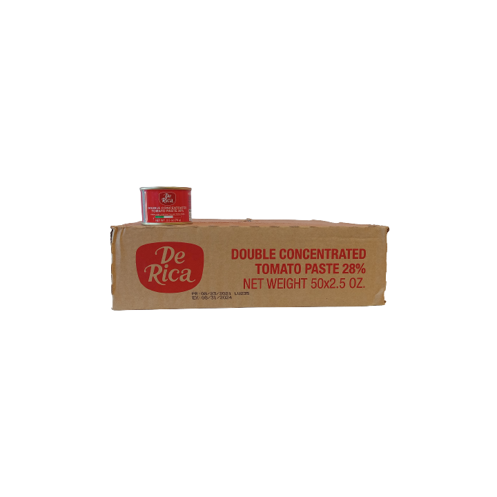 De Rica Tomato Paste Case 70g x 50pcs