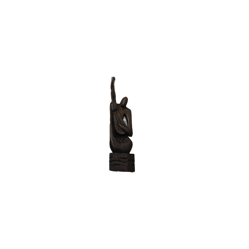 West African kora Player Carving