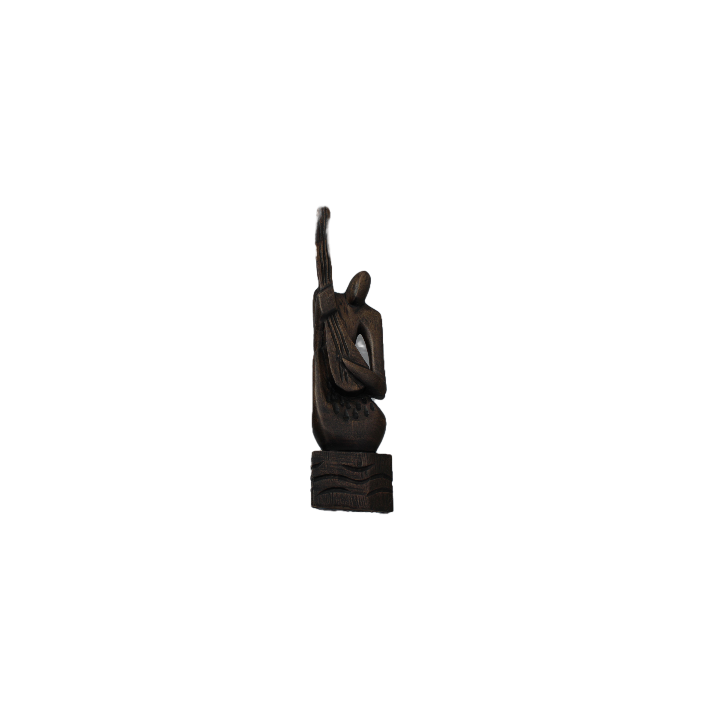 West African kora Player Carving