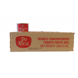 De Rica Tomato Paste Case 70g x 50pcs
