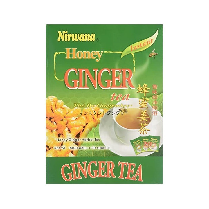 Nirwana Honey Ginger Tea - 20 Sachets