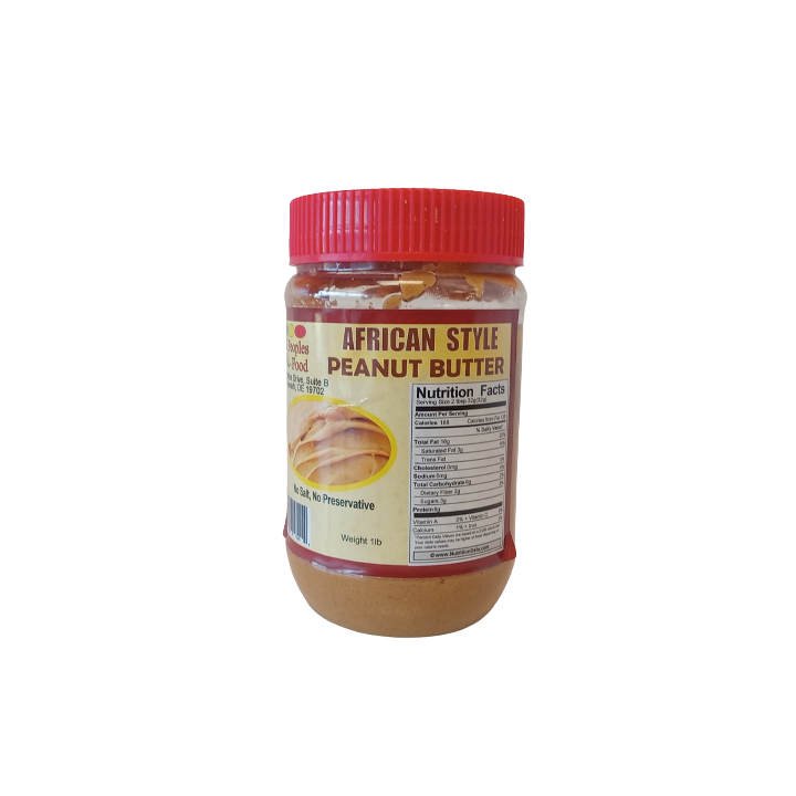 All Peoples African Style Peanut Butter 1 LB