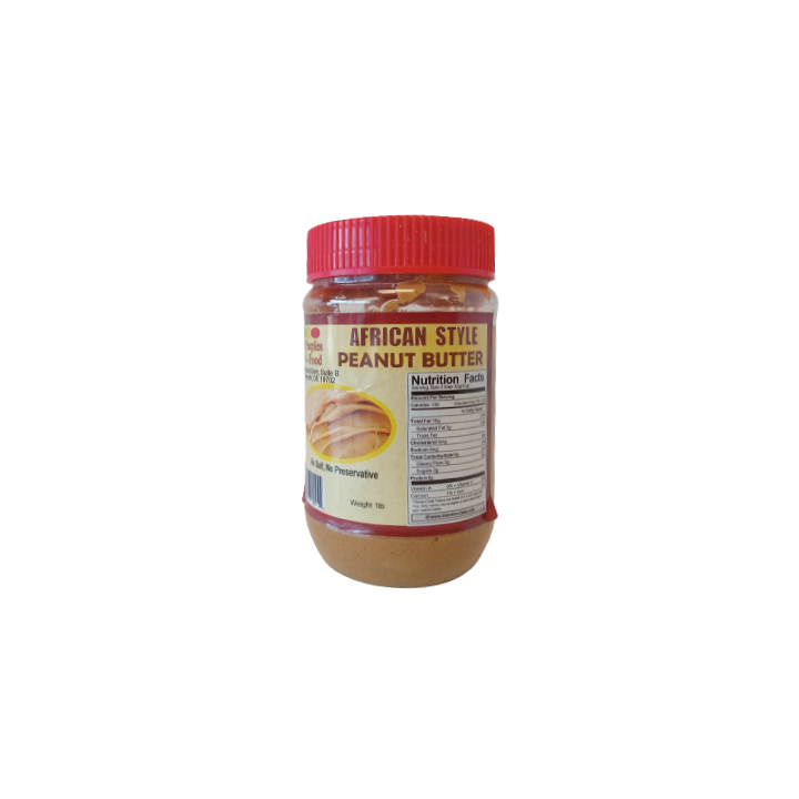 All Peoples African Style Peanut Butter 1 LB
