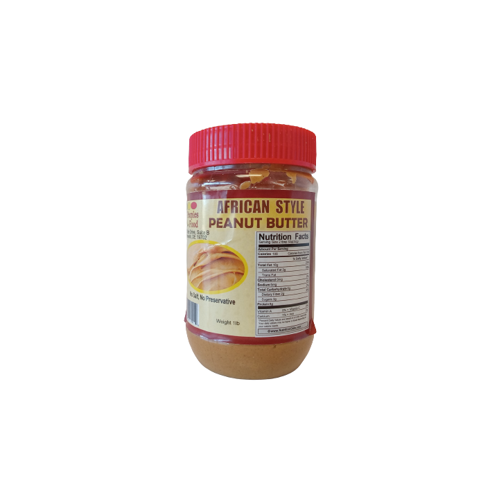All Peoples African Style Peanut Butter 1 LB