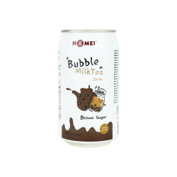 Brown Sugar Flavor Bubble Milk Tea 12.3oz - 6 PK