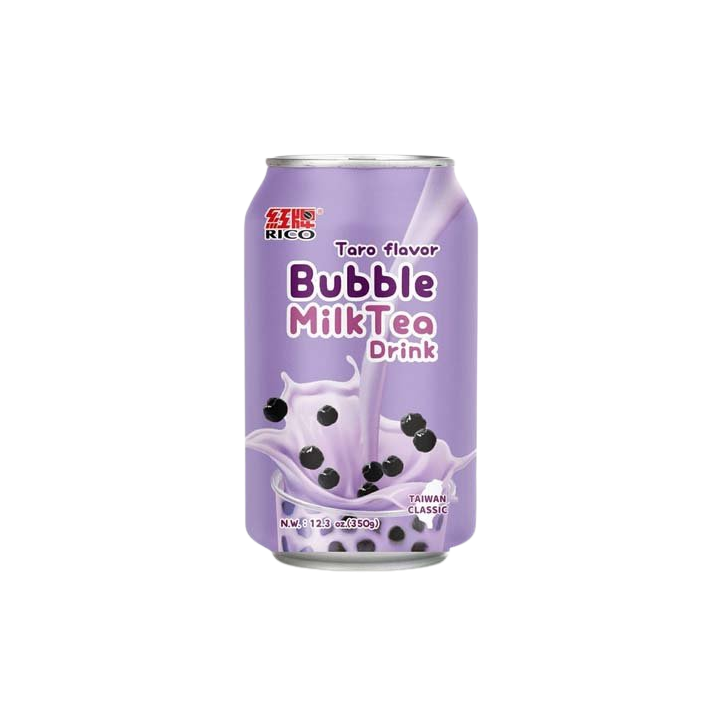 Taro Flavor Bubble Milk Tea 12.3oz - 6 PK