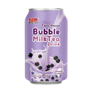 Taro Flavor Bubble Milk Tea 12.3oz