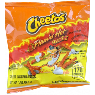 Frito-Lay Cheetos Flaming Hot Crunchy 1oz