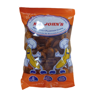 Mr. John's Ripe Spicy Plantain Chips 150g