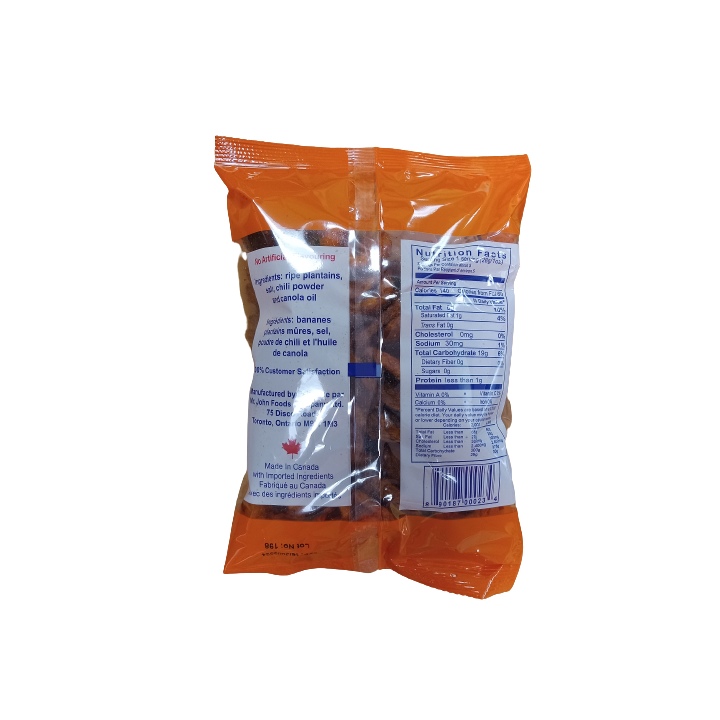 Mr. John's Ripe Spicy Plantain Chips 150g