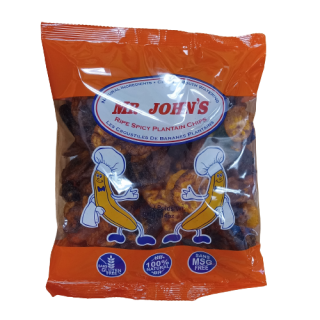 Mr. John's Ripe Spicy Plantain Chips 400g
