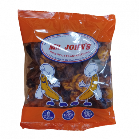 Mr. John's Ripe Spicy Plantain Chips 400g