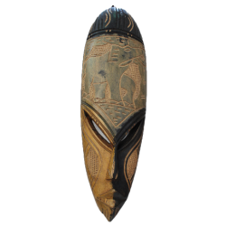 Hand Carved African Masks