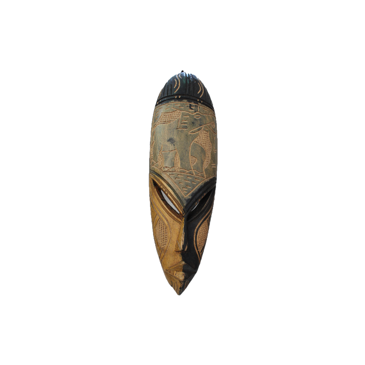 Hand Carved African Masks