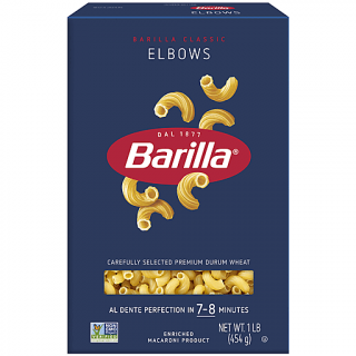 Barilla Classic Elbows Pasta, 1 LB