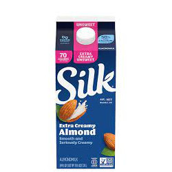 Silk Unsweet Almond Milk 64...