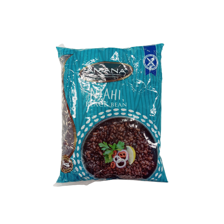 Amana Njahi Butterfly Black Beans 1Kg
