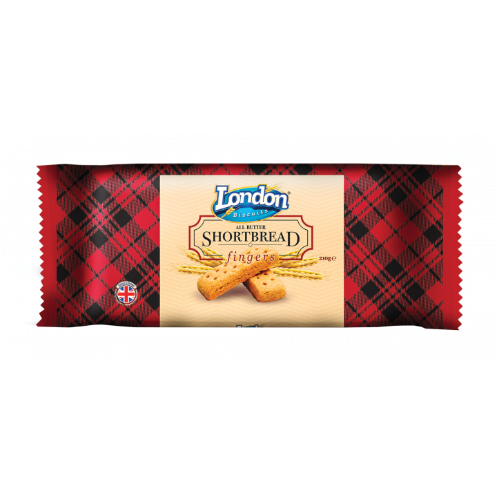 London Shortbread Fingers 210g