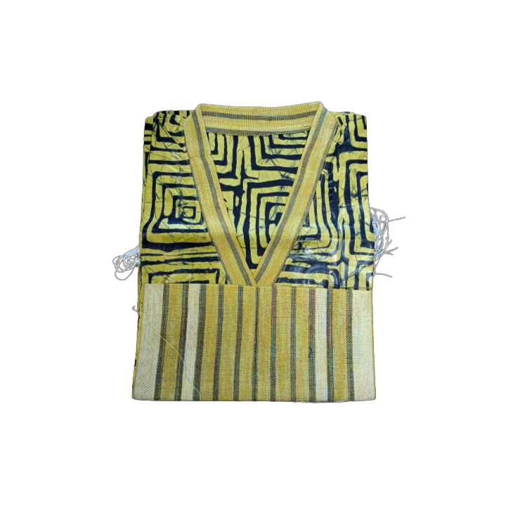 Women's African Kampala Dress & Scarf