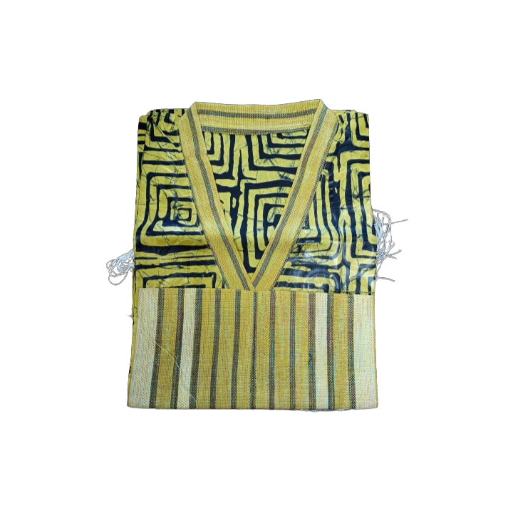 Women's African Kampala Dress & Scarf
