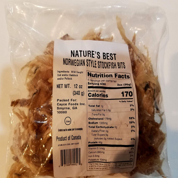 Nature's Best Stockfish Bits 12oz