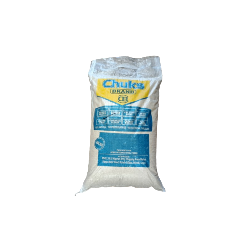 Chuks White Garri - 20 LBS