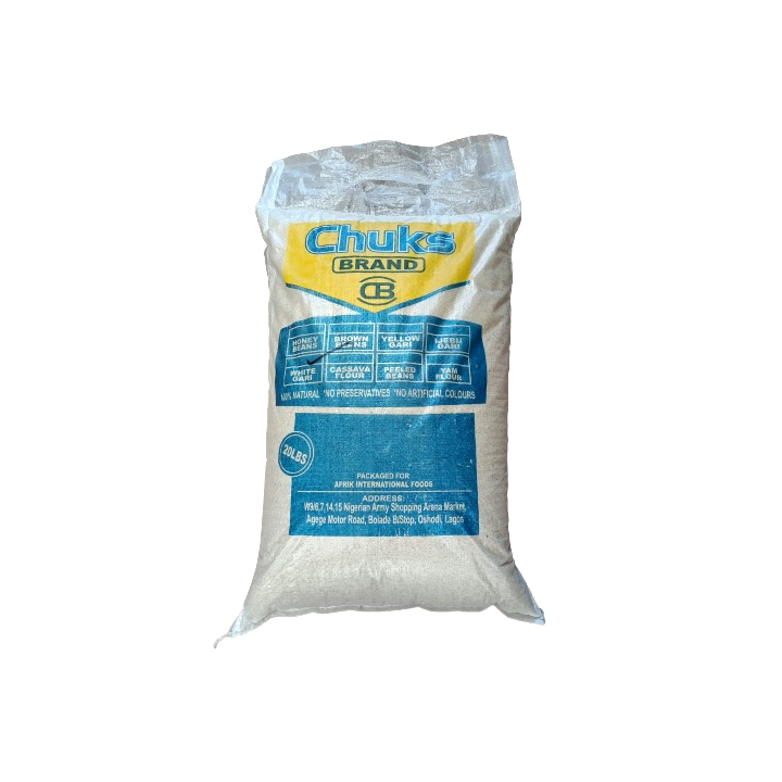 Chuks White Garri - 20 LBS
