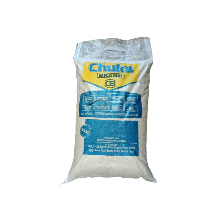 Chuks White Garri - 20 LBS