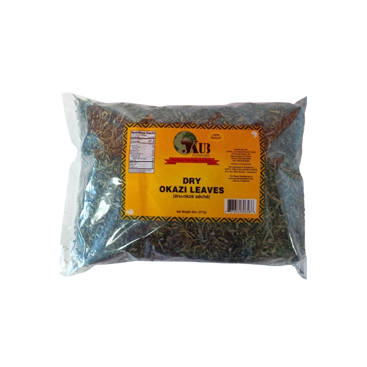 JKUB Frozen Okazi Leaves 8oz