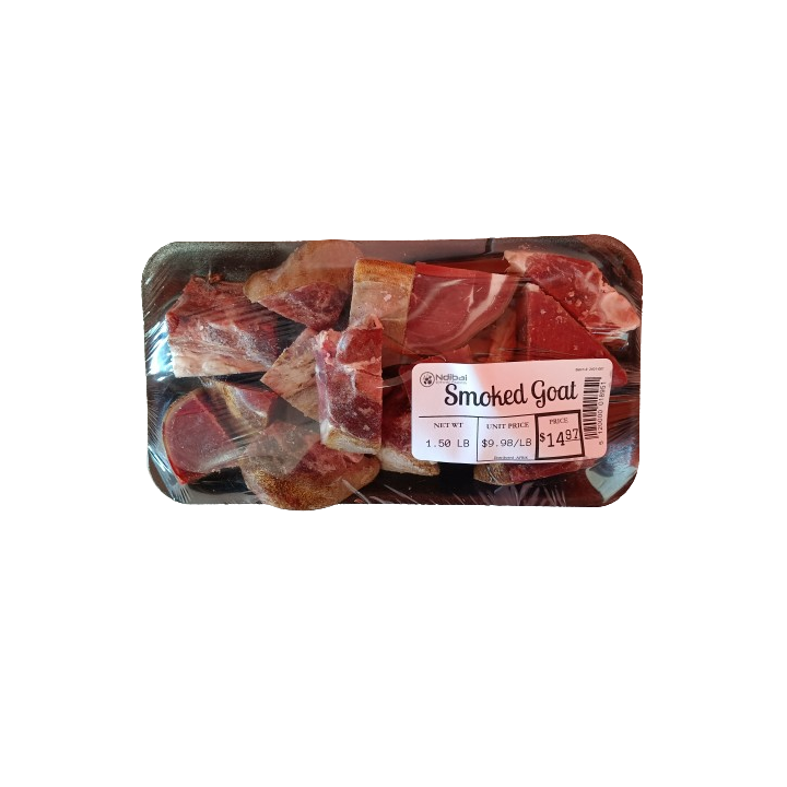 Smoked Goat w/ Skin - 1.5 LB